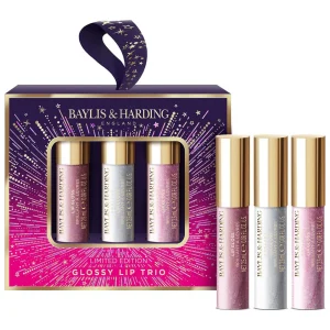 Baylis & Harding darilni set - B&H 25 MIDNIGHT BH25MC3GLOSS LIP TRIO